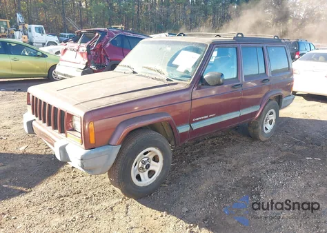 2000 Jeep Cherokee Sport from USA, damaged, VIN 1J4FT48S1YL139895